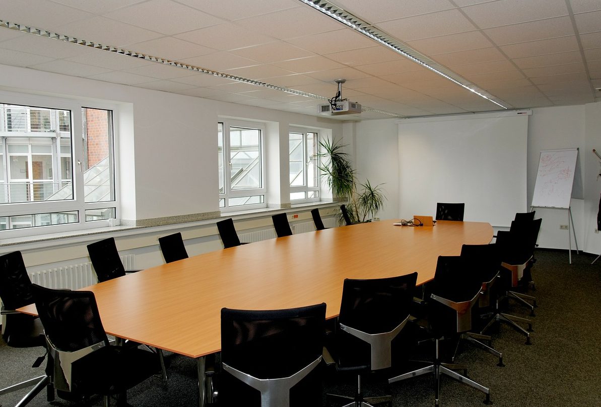 conference room, table, chairs